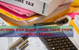 Hạch toán thuế TNDN