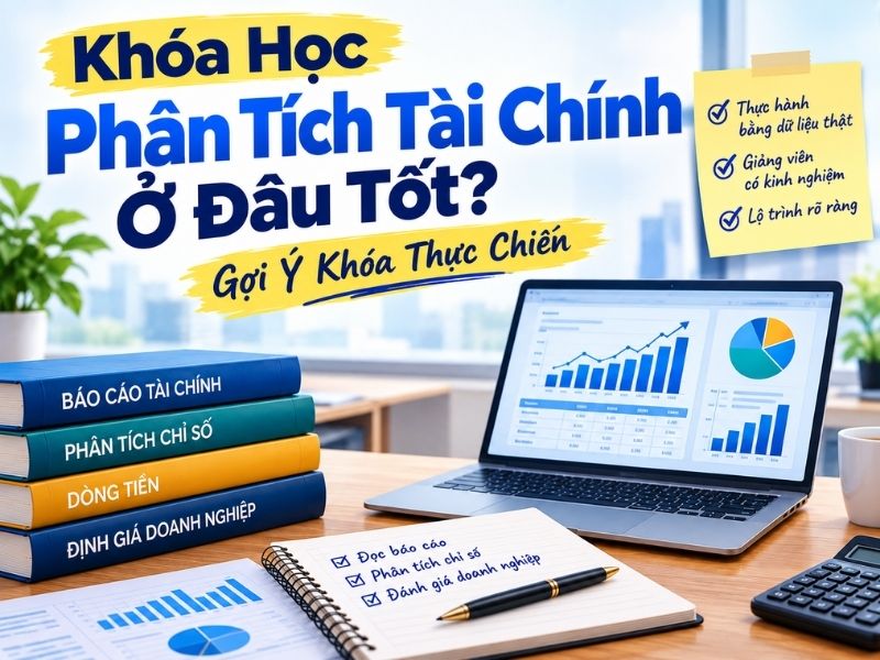 Khóa Học Phân Tích Tài Chính Ở Đâu Tốt? Gợi Ý Khóa Thực Chiến